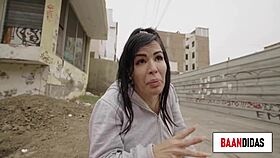 milf takes advantage to gain fame sucking my cock in reality