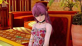 hey, check out this harem hotel game with anime hentai action