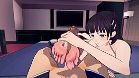 Sword Art Online, Is This Virtual Foot Fetish Blowing Your Mind?