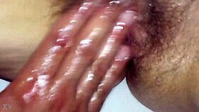 step mom and son playing with fat pussy