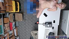 Blonde cop caught in hardcore action!