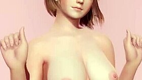 Close up and personal with Doa5 hitomi in the engraving studio