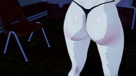 Watch Itsuka Kendo squirt during intense masturbation in 3D hentai?