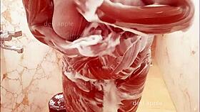 bengali wife relaxes in the bath 🛁