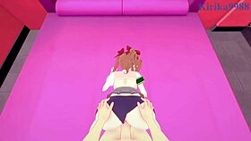 Kuroko and Mikoto's intense sex in Railgun hentai is insanely hot! 🔥