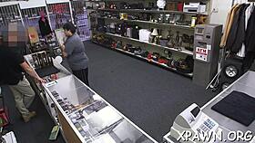 Amateur Couple Feels Excited Showing Sexy Moves For Cash.