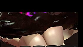 hey, check out this sex metal barbie biker chick getting pounded by big black monster cock in 3d anime hentai 😈