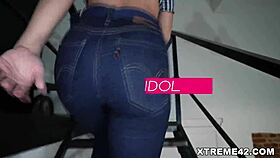 sad renata fox consoled by old fart