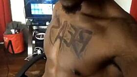 Beastdatboss dicks down kashdaddydre smurfcream and kooda in after party orgy bareback black creampie