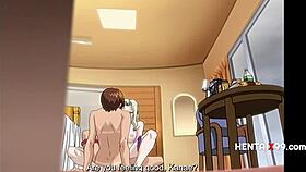 I watch girls scissoring and having a hardcore threesome in this anime - s