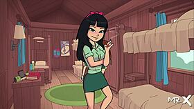 feeling excited for pussy training in this hentai blowjob episode