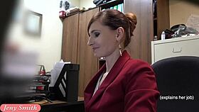 Jeny Smith Naked At New Job! Hidden Cam Fun!