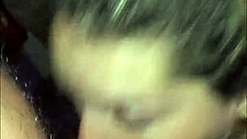 she takes it deep and swallows every drop