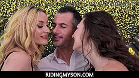 Happy New Year Step Daddy With Blowjob Fucking And Handjob Action!