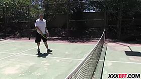 Summer Camp Tennis Sluts Fuck Hard!