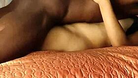 sweet sex with husband and latina wife