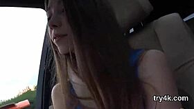 Elegant Nympho Blows Penis