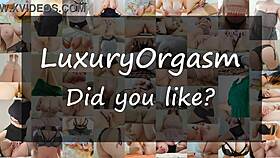 sexy maid fucks dildo for luxury orgasm 😍