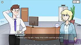 i enjoy the business of loving in this anime game