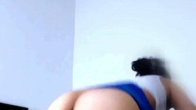 After classes, my stepbrother lets me play with his hard cock at my uncles' house