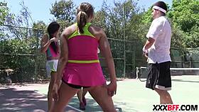 Summer Camp Tennis Sluts Fuck Hard!