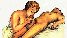 Retro Vintage Comic Cartoon Drawings