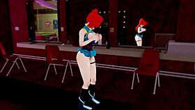 Watch Itsuka Kendo squirt during intense masturbation in 3D hentai?