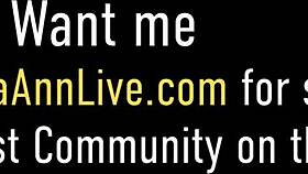 AMAZING COUGAR JULIA ANN GIVES JOE WHILE IN SMOKING HOT UNDERWEAR