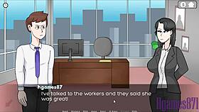 i enjoy the business of loving in this anime game