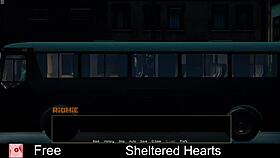 Sheltered hearts in this erotic 3d anime dating game hentai adventure