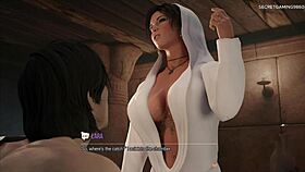 Lara Croft Gets A Happy Ending Massage In 3D Hentai.