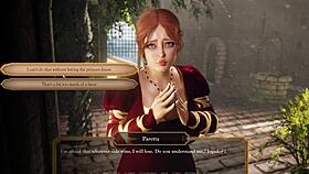 I Fuck The Queen While Hot Warrior Fingers Herself In Huge Cartoon Hentai Scene