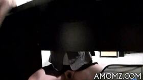 A rough and tumble MILF enjoys a free blowjob and fuck