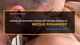 Bia and Nicole's steamy shower kiss