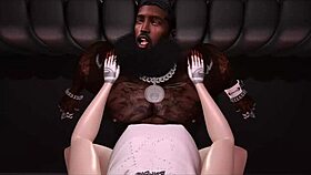 hey, check out this sex metal barbie biker chick getting pounded by big black monster cock in 3d anime hentai 😈