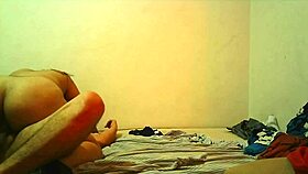 hard sex with friend's colombian girlfriend shaved pussy cowgirl creampie