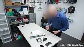 Milf Thief Lisey Sweet Caught Stealing, Fucks Cop Hard