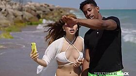 Marina Gold's First Interracial Anal Pounding!