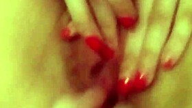 She Moans as I Fill Her Tight Pussy with Gigantic Dildo