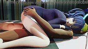 Yuuka-san cowgirl riding with big tits and squirting.