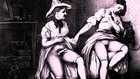 Retro Vintage Comic Cartoon Drawings