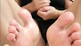 Want Latina Footjob JOI in Spanish Fulfilling Your Desires?