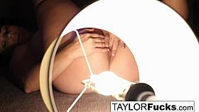 Taylor Vixens Hotel Room Masturbation with Big Tits and Pussy