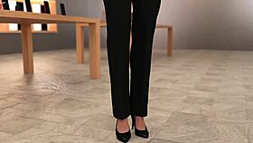 3D adult comic with big tits and doggystyle action