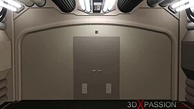 This big tits beauty in restraints loves getting fucked hard by a monster cock 😈