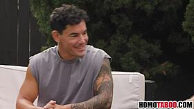 straight step bro learns hardcore gay sex in raw action!