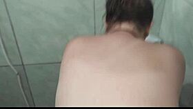 Enjoying A Steamy Bath With My Big Ass Wife