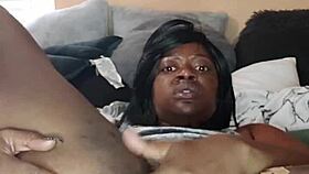 naej ae does a sexy striptease then squirts