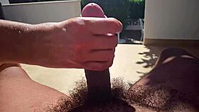 super slow motion scene in the outdoor garden with nature