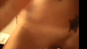 An older woman bounces and finishes him off.